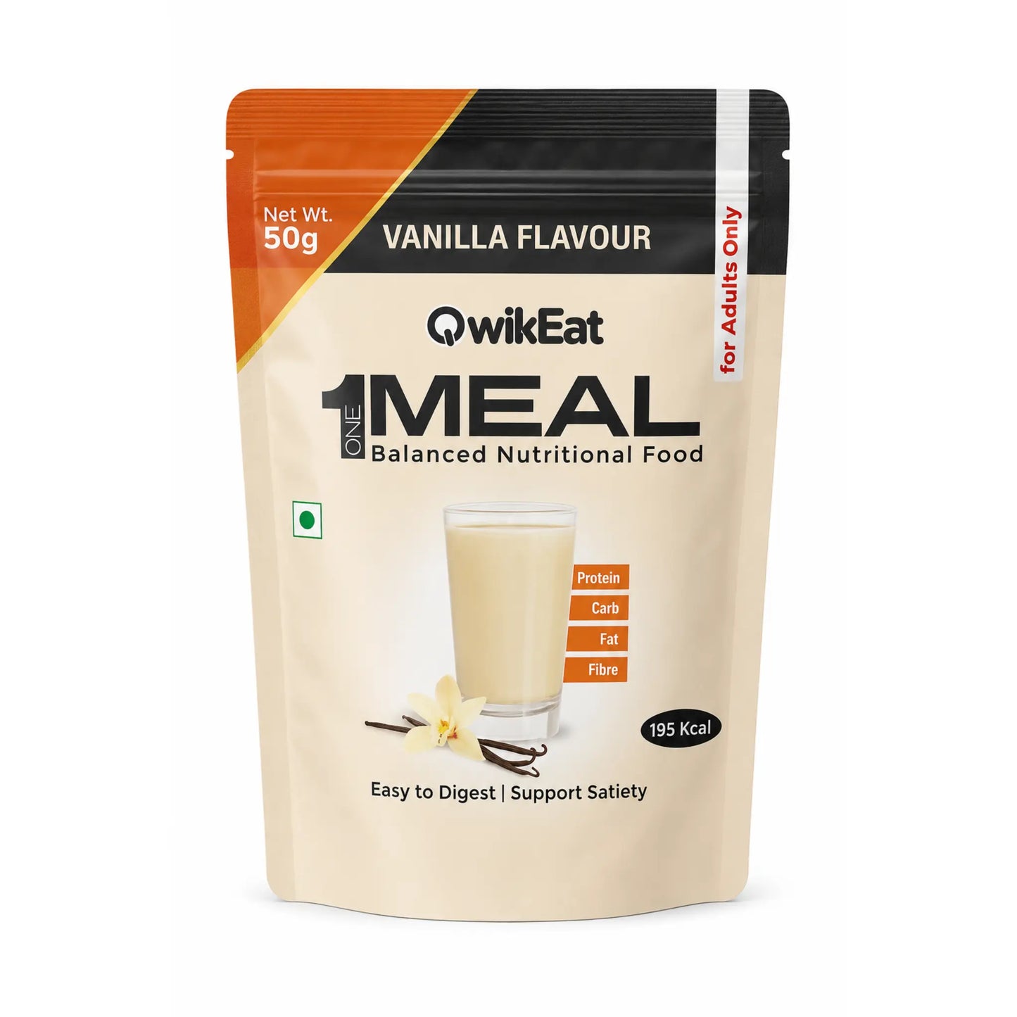 Meal Replacement for Weight Loss by QwikEat 1Meal - 30 Sachets (30 Days Supply)